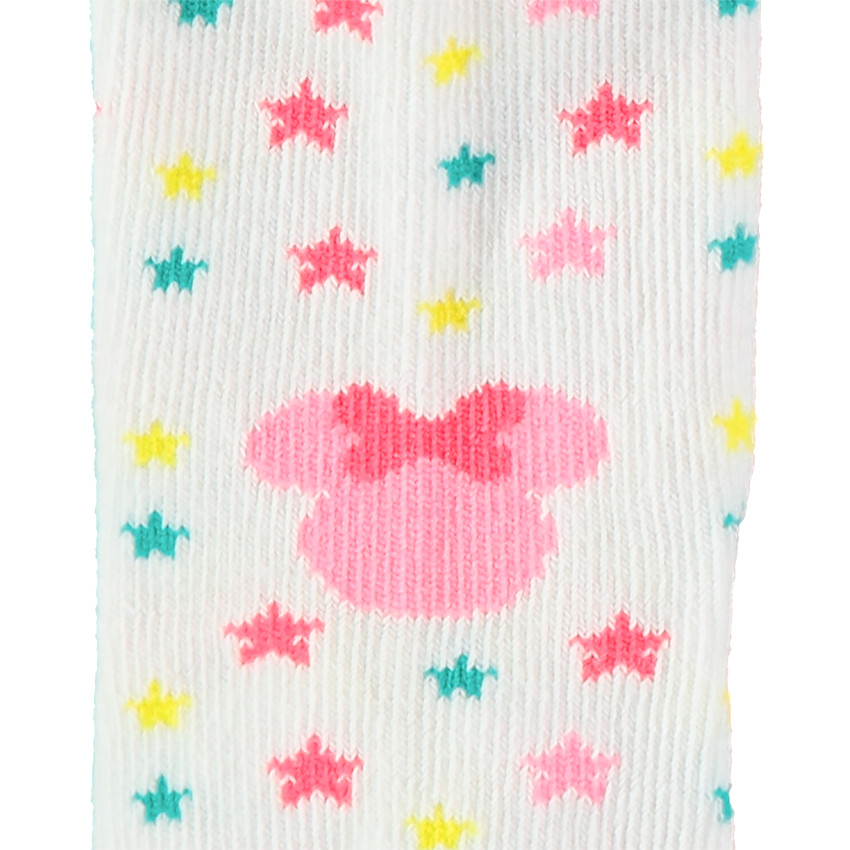 lote de 2 pares de calcetines estampado arco-iris y estrellas 