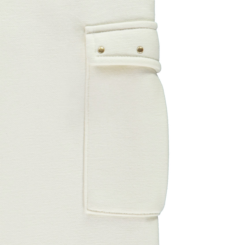 Pantalón jogging felpa estilo cargo para niña 