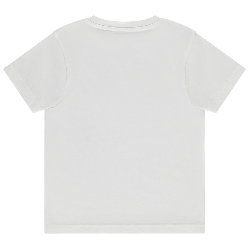 Camiseta manga corta con estampado de palmeras para niño 