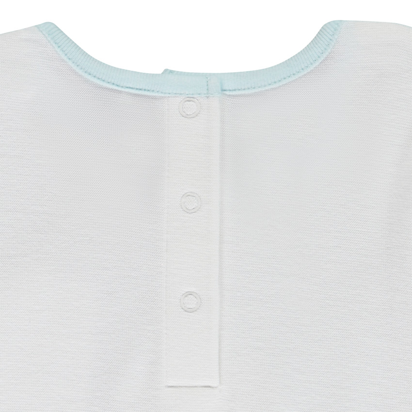 Set pijama 2 piezas puff print helado con purpurina para bebé niña 