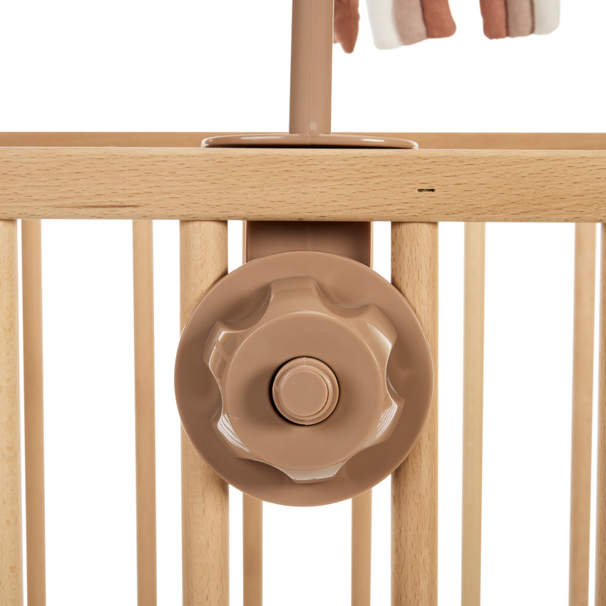 Móvil musical estrellas y arcoíris 