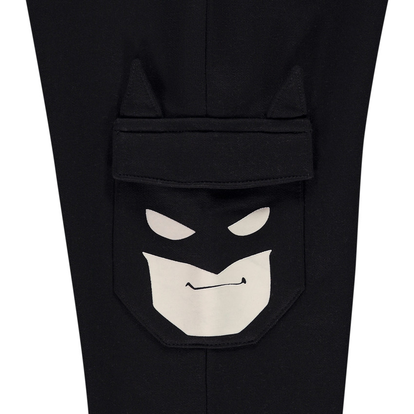 Pantalón jogging de felpa con bolsillos Batman para niño 