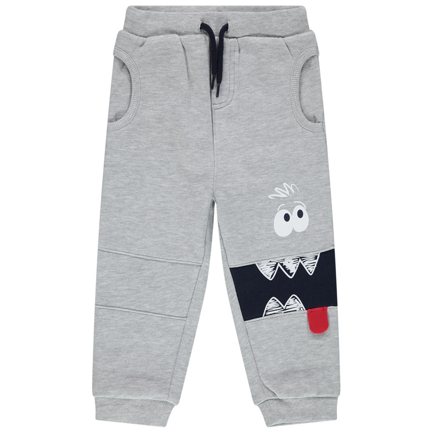 Pantalón jogging print monstruo 