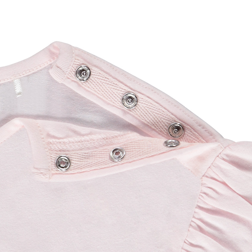 Camiseta de manga corta con estampado de Marie Disney y lentejuelas para bebé niña 