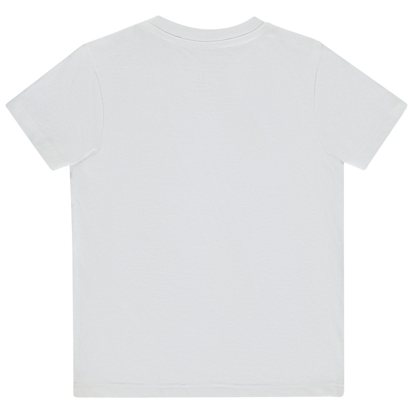Camiseta de manga corta con print embossado para bebé niño 