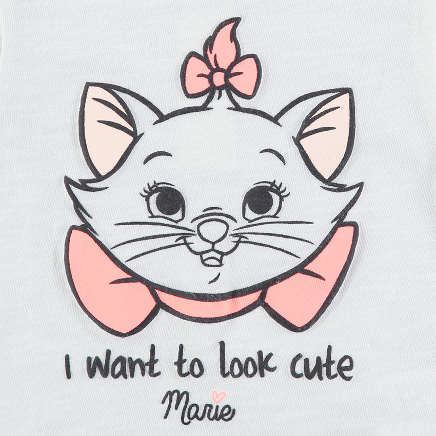 Camiseta de algodón ecológico con estampado de María de los Aristogatos ©Disney 