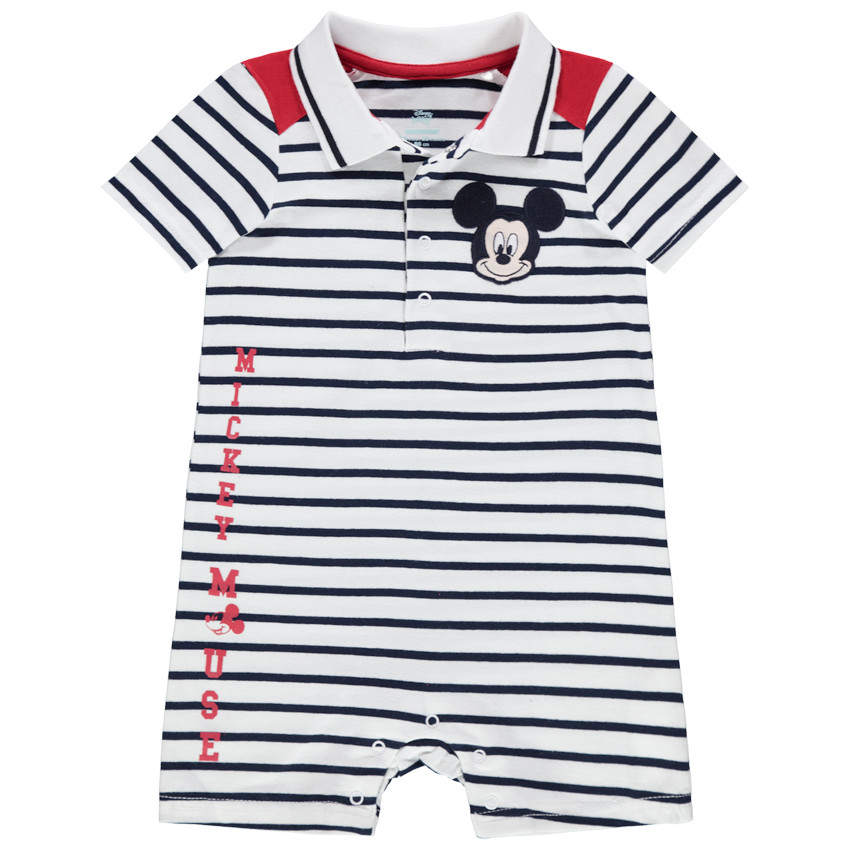 Combinaison à rayures Mickey Disney 