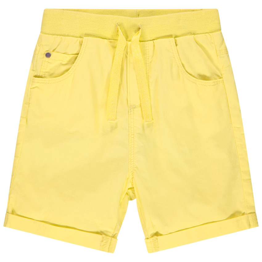 pantalon corto con Cintura de elastico y cordons  