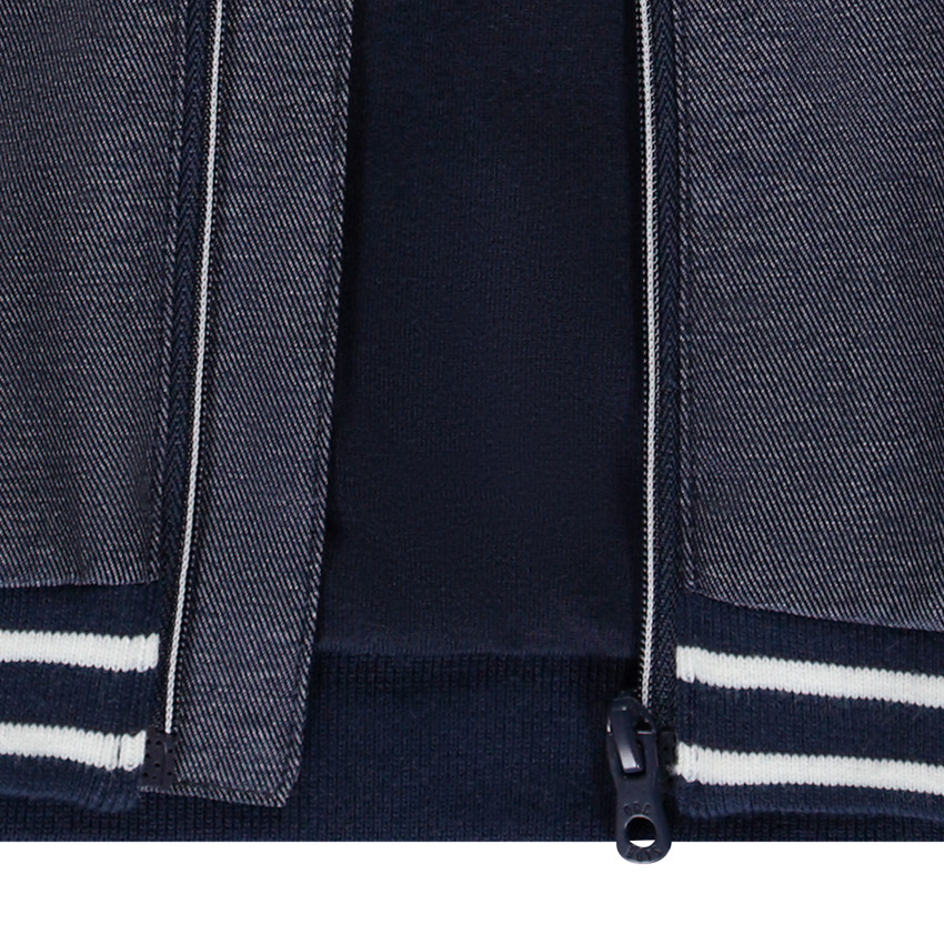 Chaqueta cortavientos de tela lisa con capucha para niño 