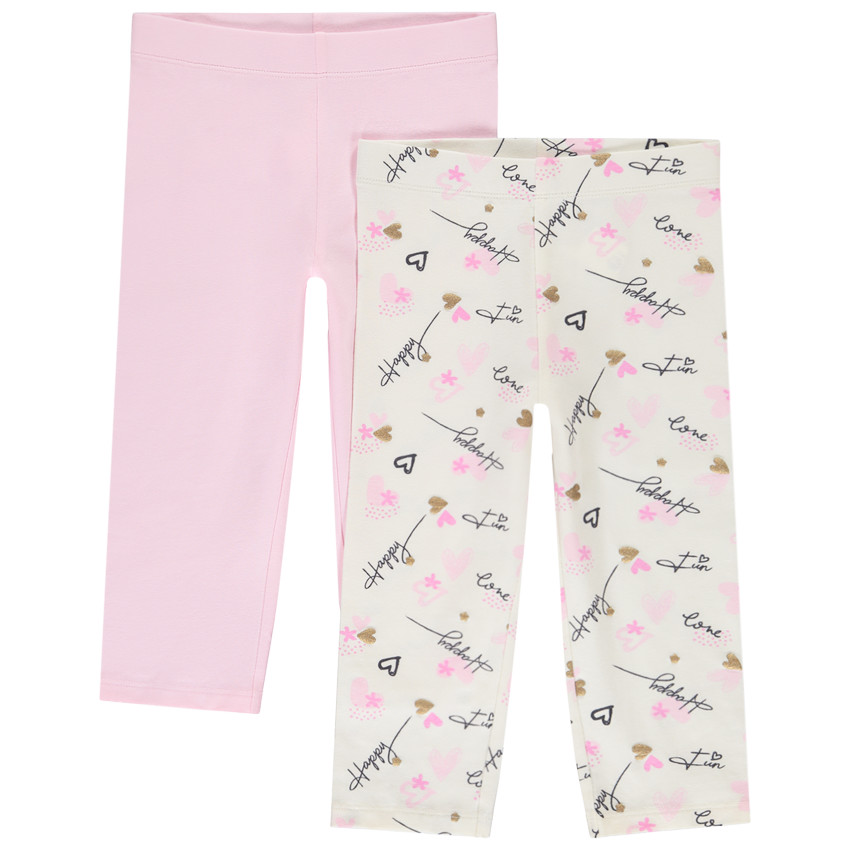 Pack de 2 mallas cortas fantásticas para niña 