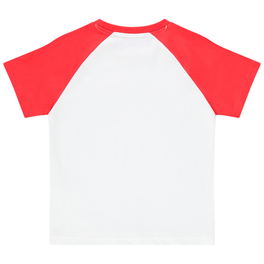 T-shirt manches courtes motif Noël en sequins pour enfant garçon 