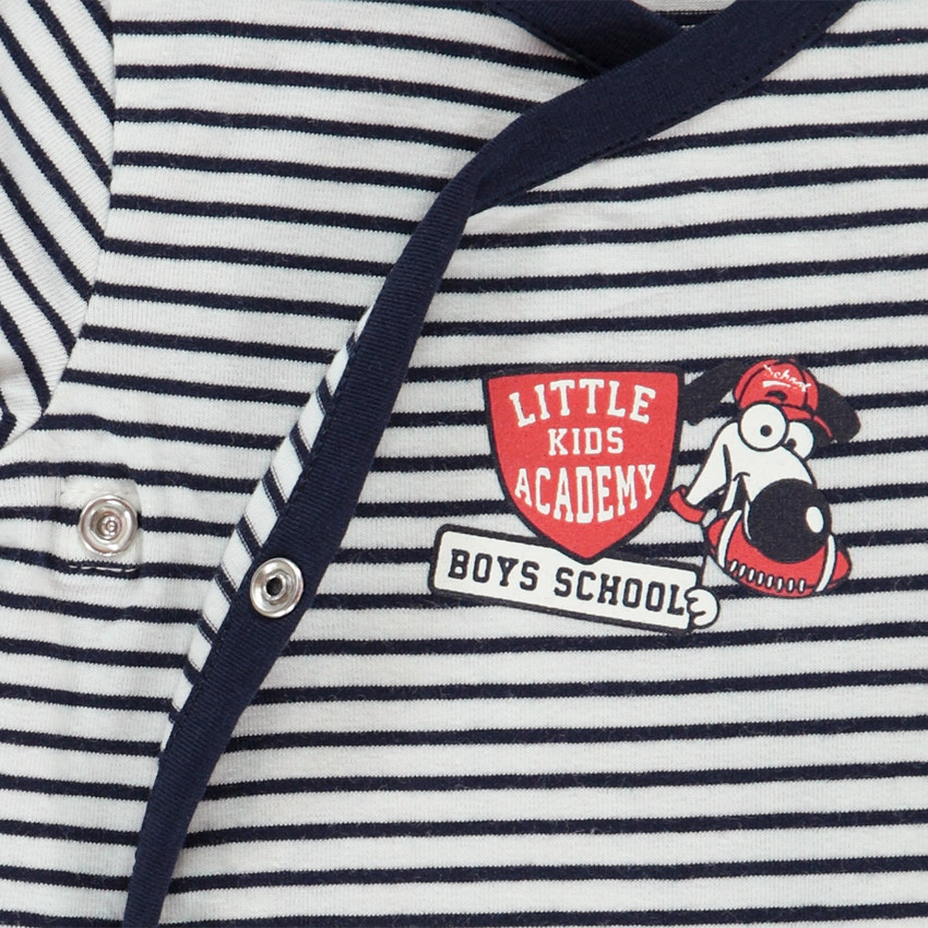 Pack de 5 bodis con estampado preschool academy para bebé niño Main Pack de 5 bodis con estampado preschool academy para bebé niño
