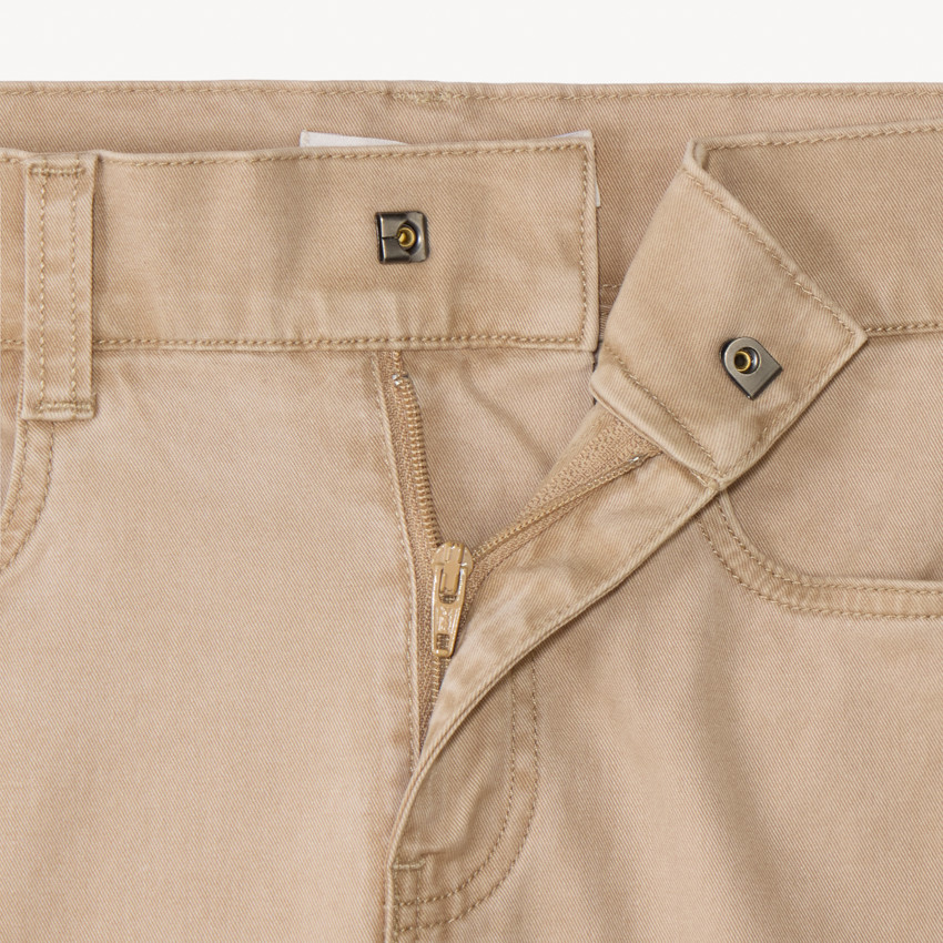 Pantalón cargo de tela lisa para niño 