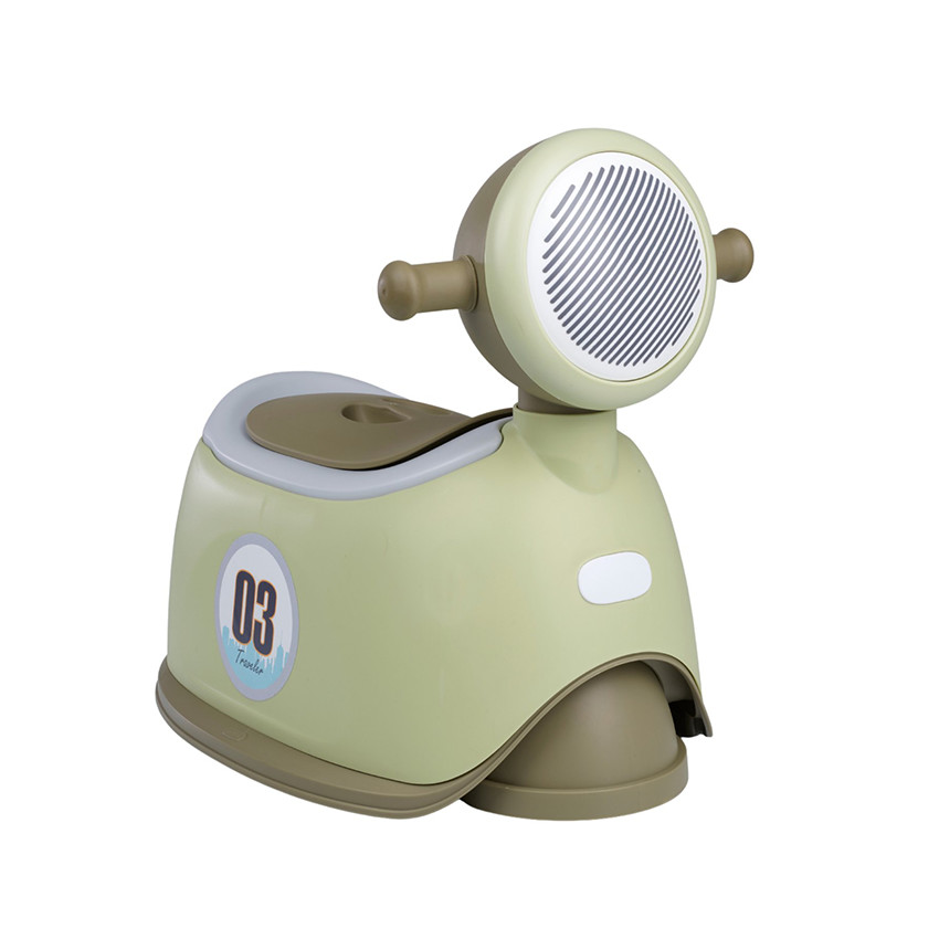 Pot Scooter rétro vert olive 