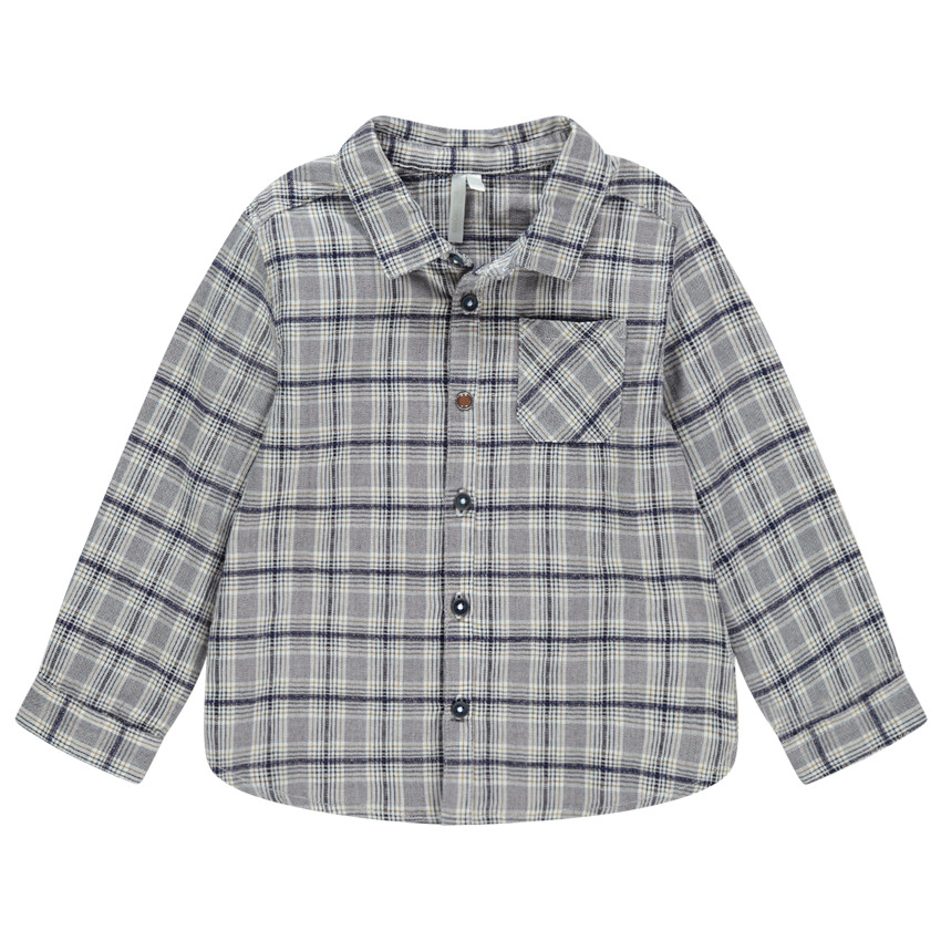 Chemise manches longues à carreaux  Additional Chemise manches longues à carreaux