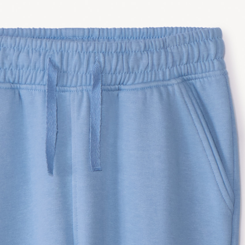 Pantalón jogging de felpa liso para niña 