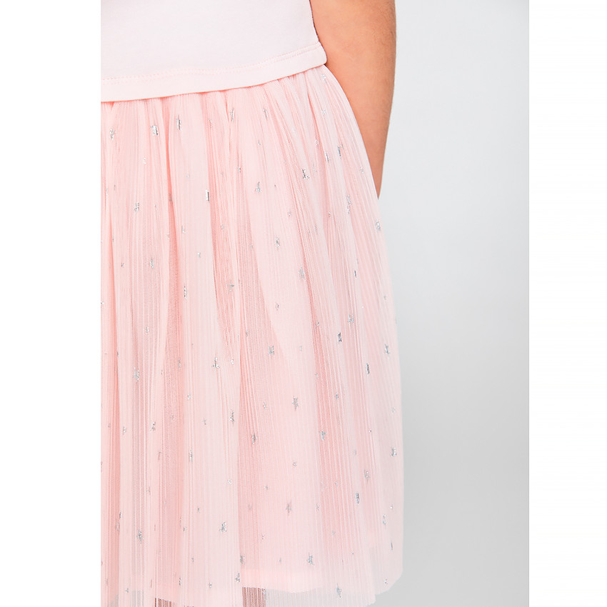 Vestido tirantes y tul 