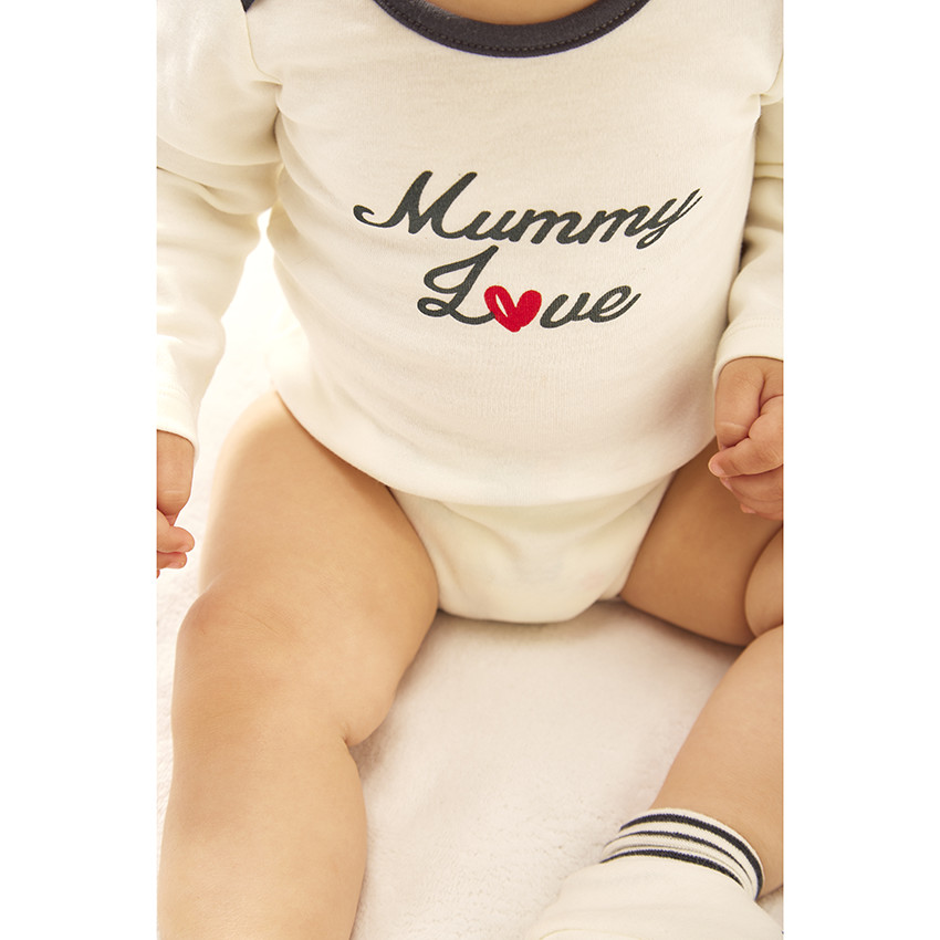 Conjunto 3 piezas "Dad & Mummy love" para bebé  Additional Conjunto 3 piezas "Dad & Mummy love" para bebé