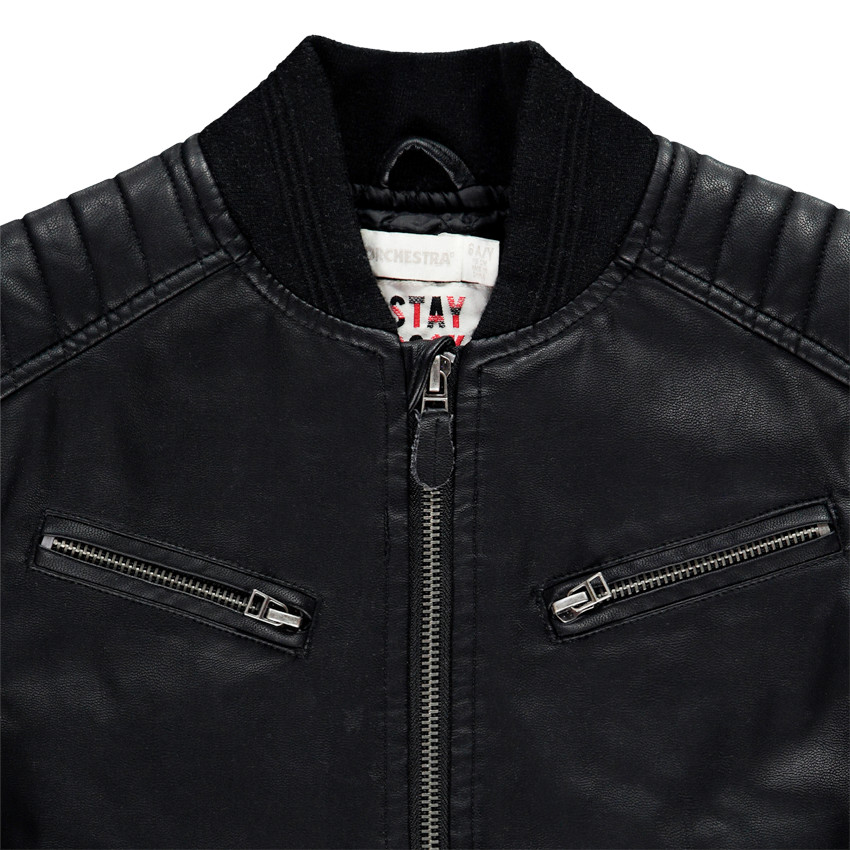 Chaqueta efecto piel 