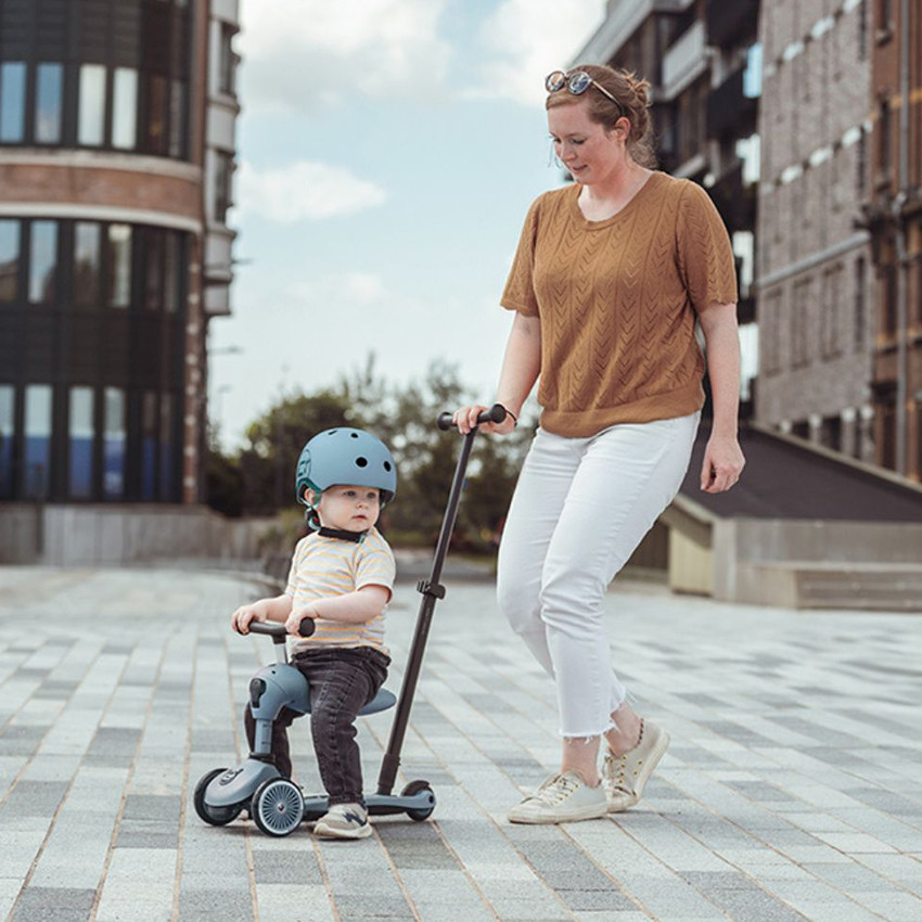 Highwaykick 1 Push & Go Scoot & Ride steel 