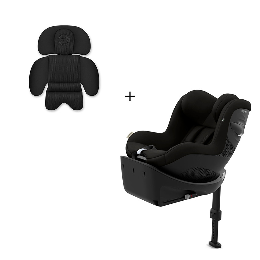 Siège auto I-Size Sirona Gi + Insert nouveau-né - Magic Black 