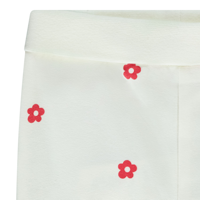 Conjunto 4 piezas estampado flores para bebé niña 