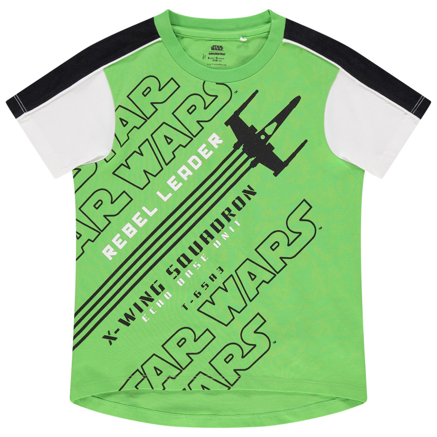 Camiseta de manga corta con inscripción de Star Wars 