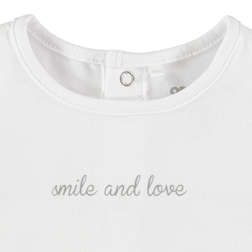 Camiseta manga larga inscripción 