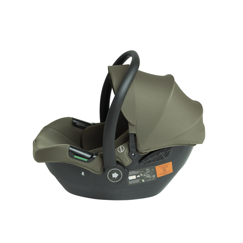 Poussette trio Alba avec nacelle vert olive 