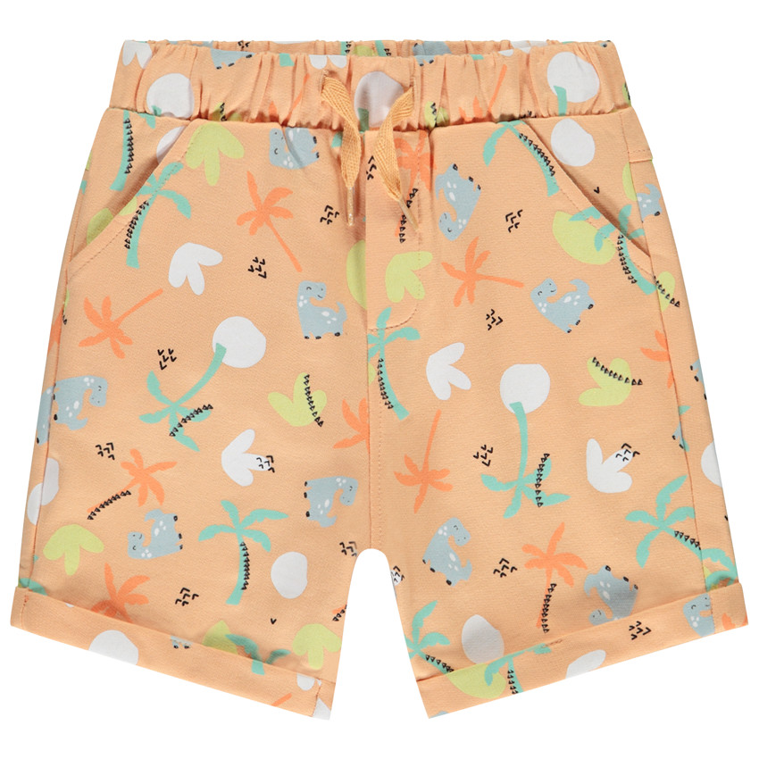 Bermuda molleton imprimé fantaisie pour bébé garçon  Additional Bermuda molleton imprimé fantaisie pour bébé garçon