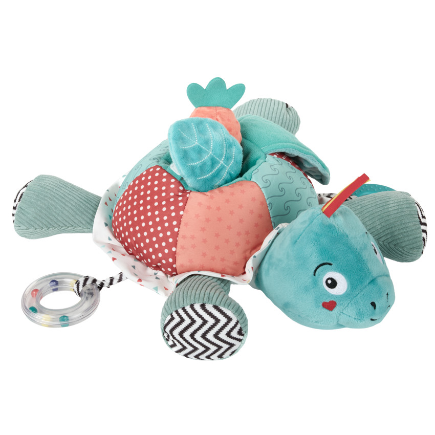 Peluche de actividades Sacha la tortuga 