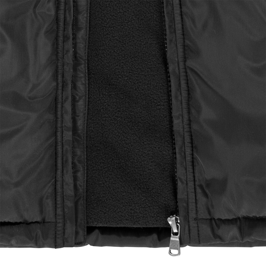 Coupe-vent en twill et padding recyclé avec empiècement contrastés pour garçon Main Coupe-vent en twill et padding recyclé avec empiècement contrastés pour garçon