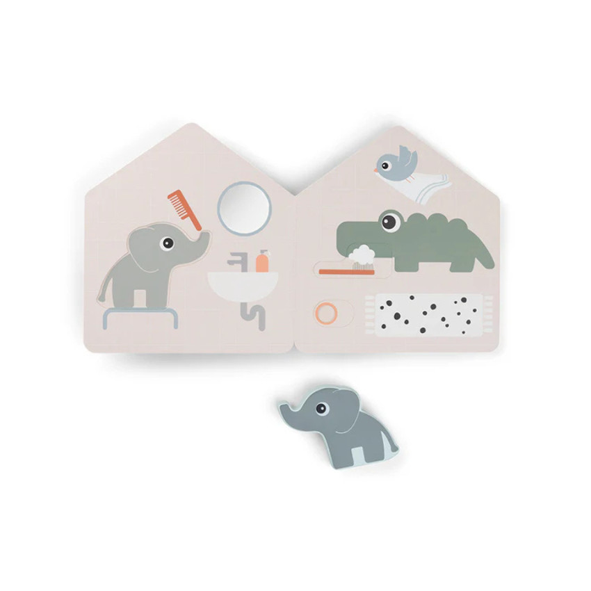 Libro casita de cartón de Elphee +18meses 