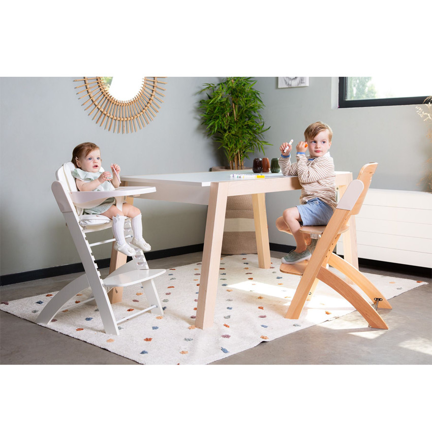 Trona evolutiva Evosit color madera natural/beige 