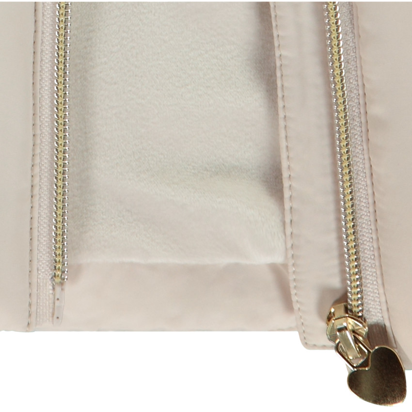 Chaleco sin mangas de tela mate para niña 