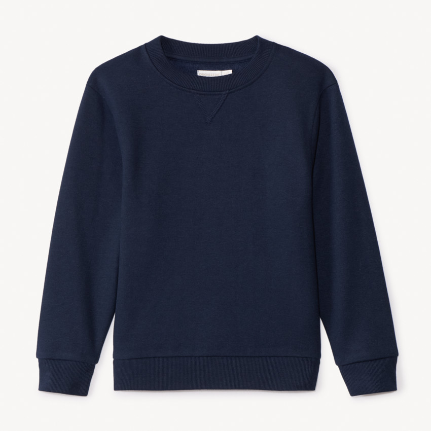 Sudadera de felpa lisa para niño 