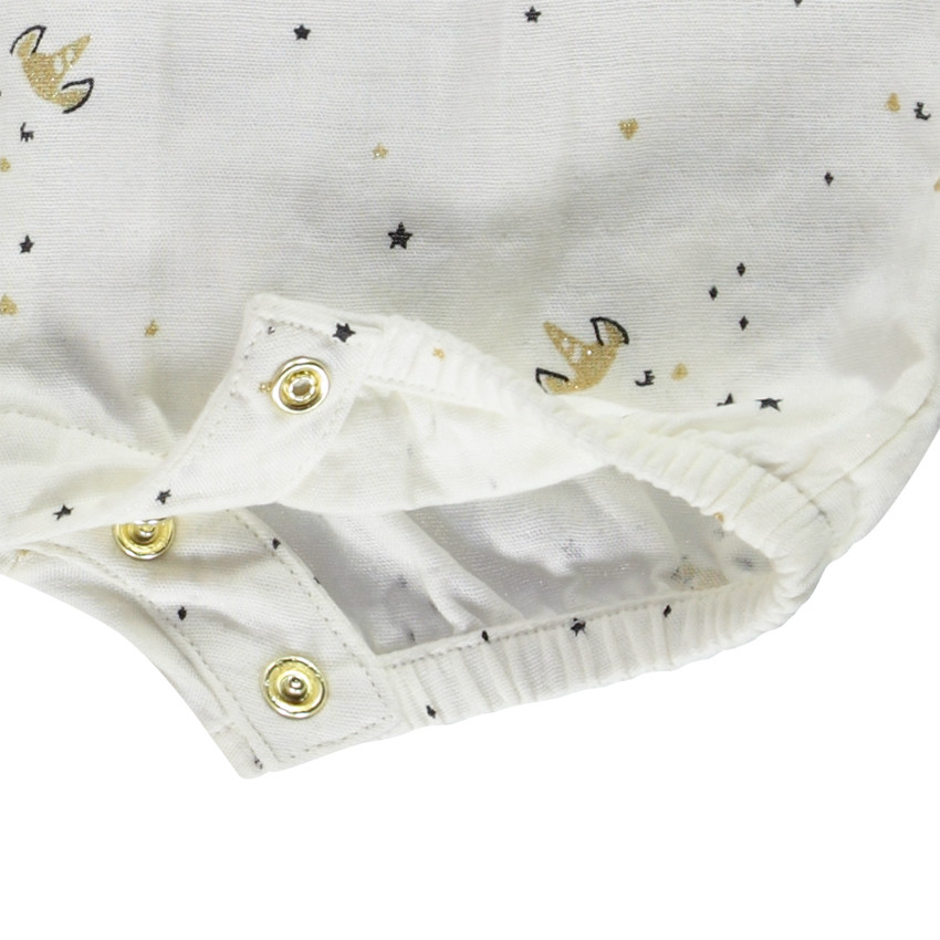 Combinaison corta estampado unicornios para bebé niña 