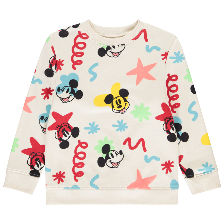 Sudadera de felpa estampada Mickey Disney para niño  Additional Sudadera de felpa estampada Mickey Disney para niño