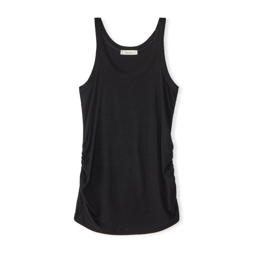 Camiseta de punto acanalado para mujer embarazada 