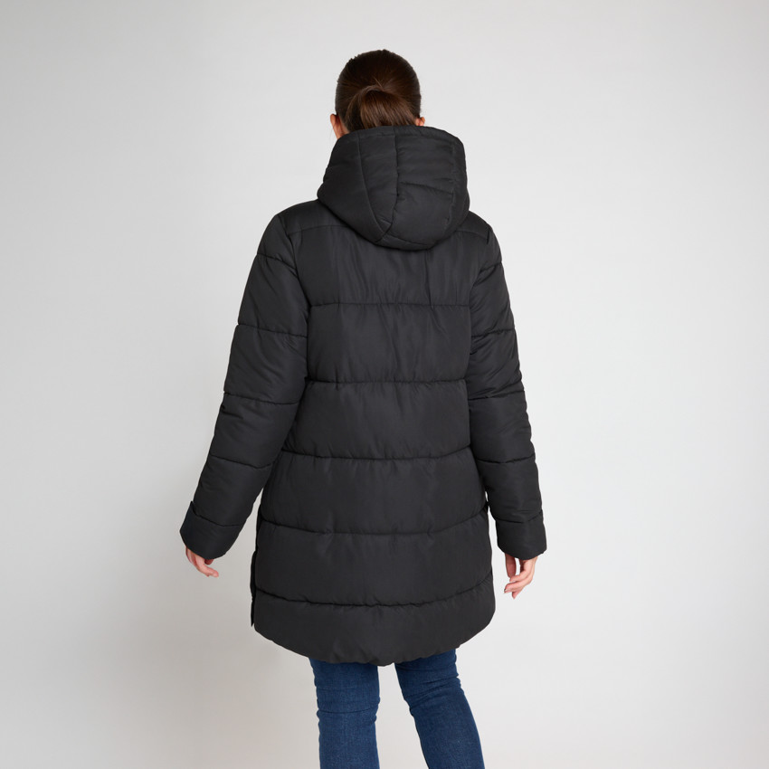 Anorak largo evolutivo acolchado para mujer 