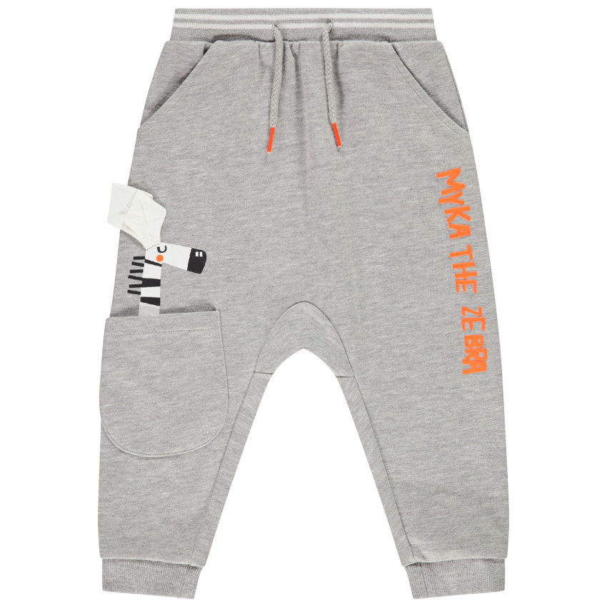 Pantalón jogging motivo cebra 