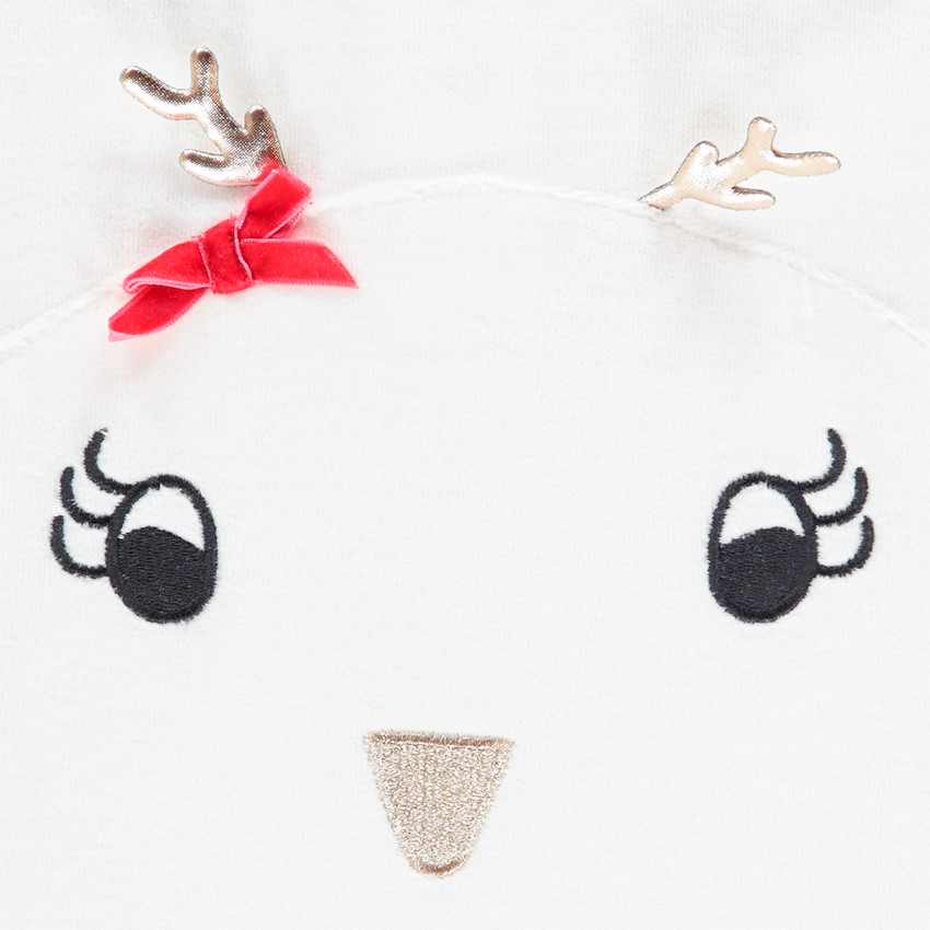 Pijama de terciopelo motivo navideño 