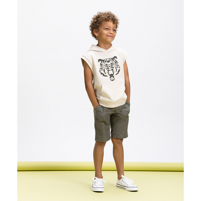 Bermudas algodón y lino 