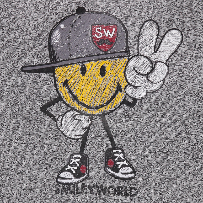 Camiseta manga larga con estampado 