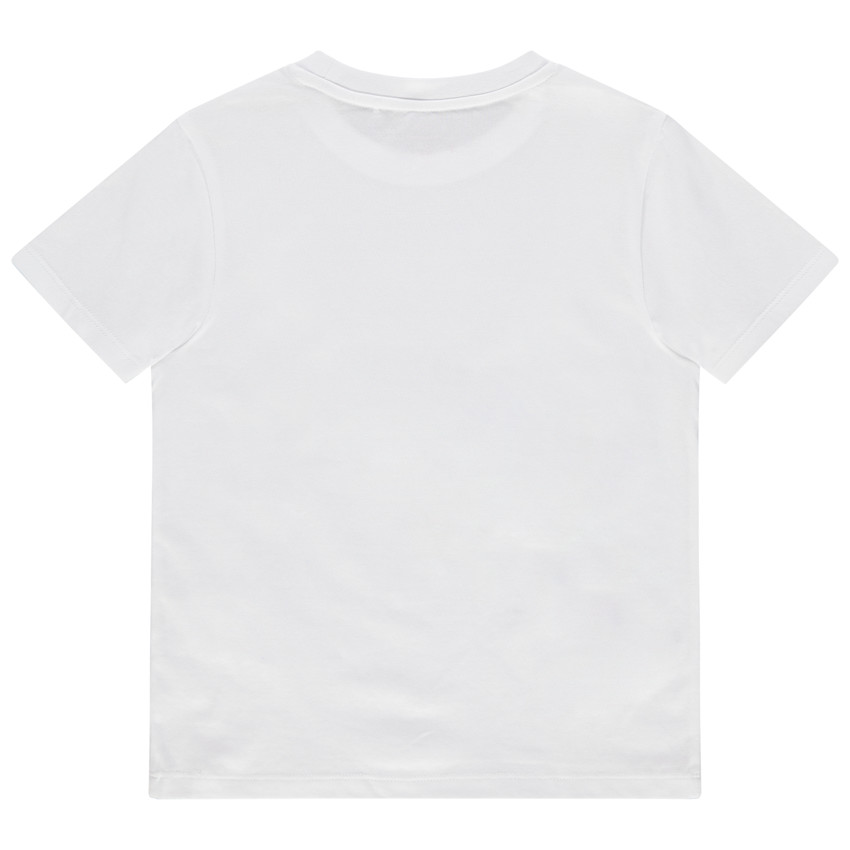 Camiseta de manga corta de algodón ecológico con estampado Mickey y lentejuelas mágicas 