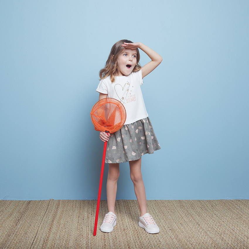 Vestido efecto 2 en 1 