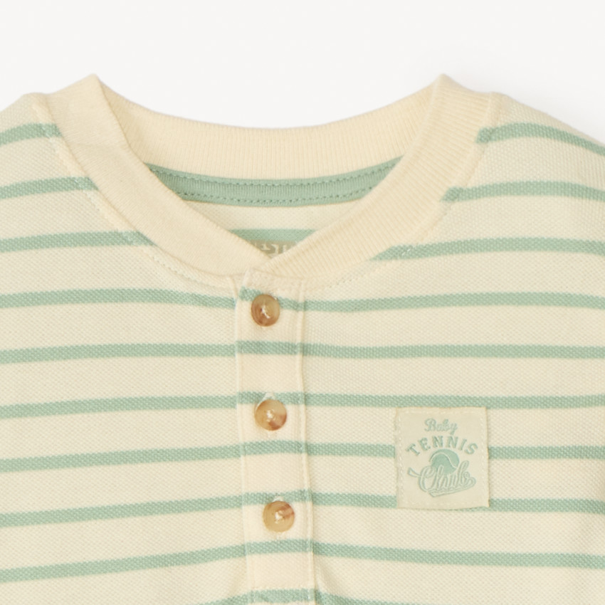 Conjunto de 2 piezas a rayas para bebé niño 