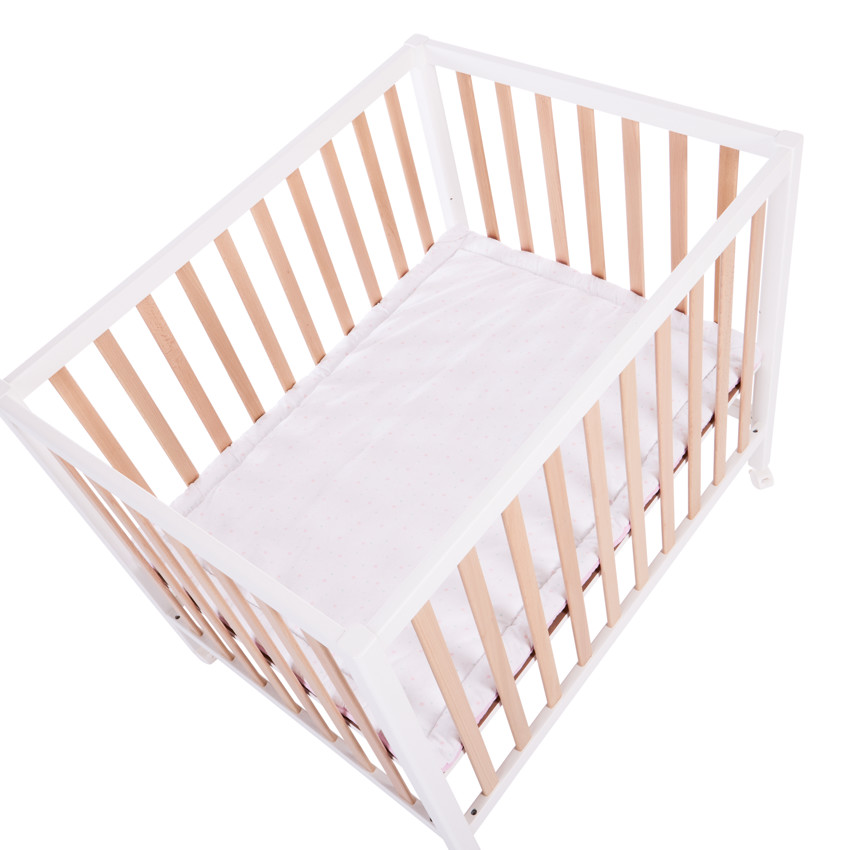 Alfombra de parque bicolor 70 x 95 cm con estampado de dinosaurios 