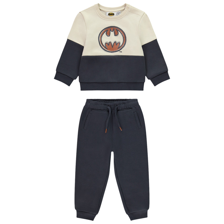 Conjunto de sudadera Batman Warner y pantalones de chándal para bebé niño 