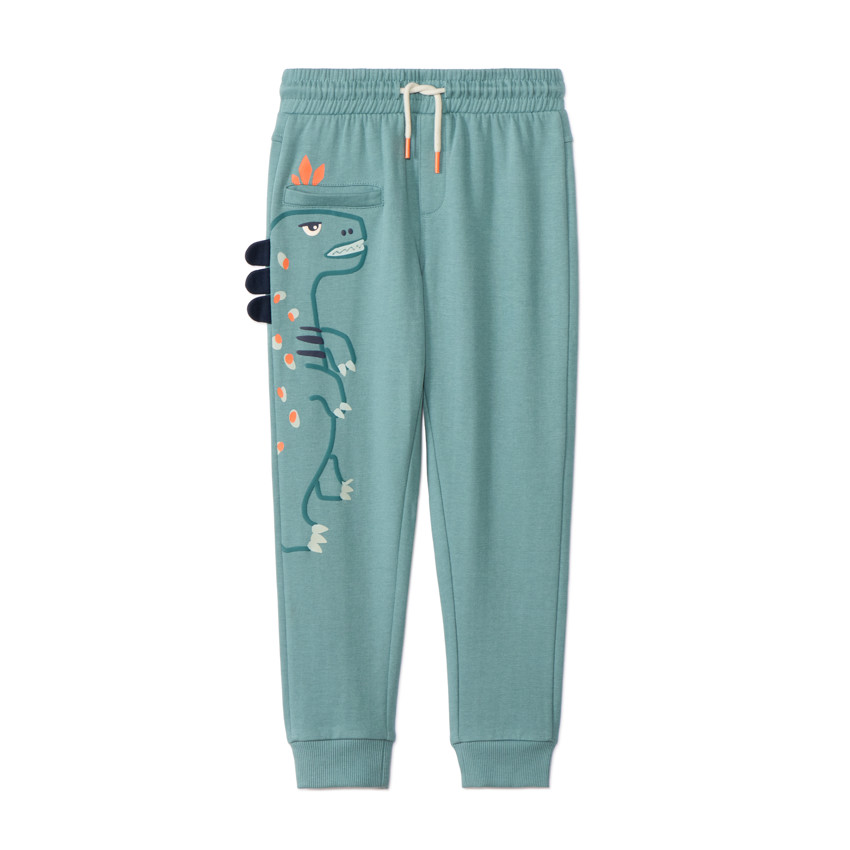 Jogging molleton avec animal ludique pour garçon 
